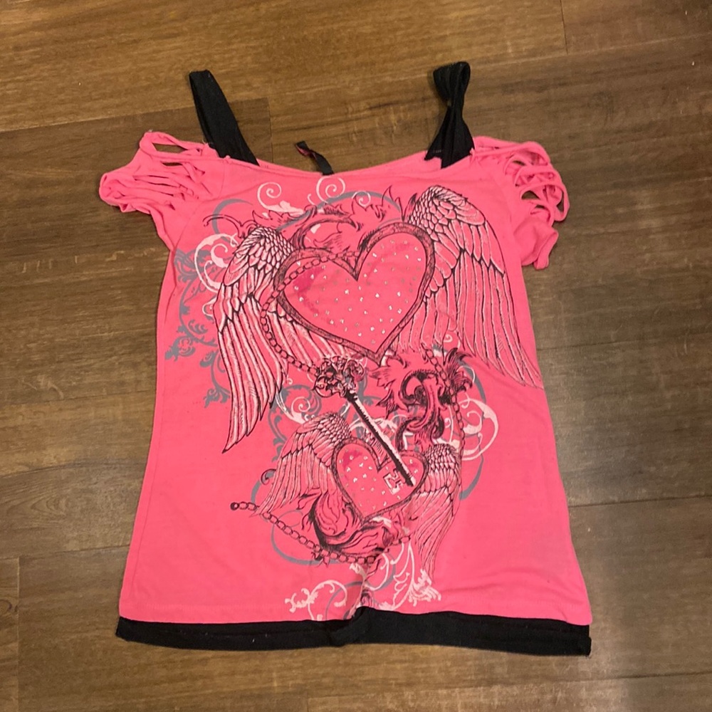 Pink y2k shirt
